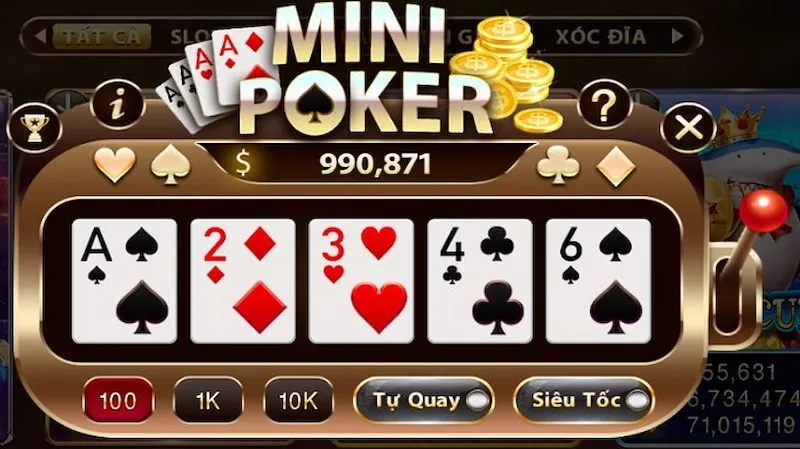 Mini Poker Aesexy - Cổng game nổ hũ hot nhất hiện nay