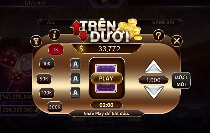 Mẹo chơi mini game Trên - Dưới Sunwin